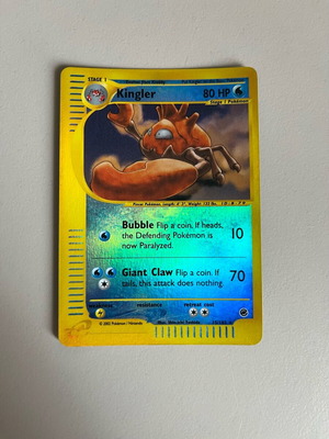 Kingler 15/165 EX Reverse Holo used