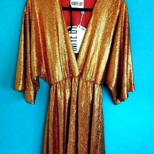Mini bronze evening dress Aniye By new, size M