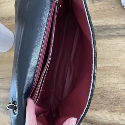 Bag used, black, hand type with minor defects