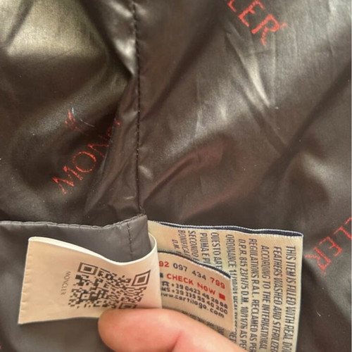 Moncler women's jacket used, size Small, black