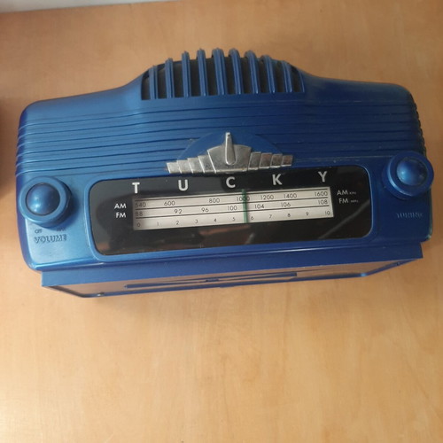 Tucky vintage radios used, pack of two, 80s-90s