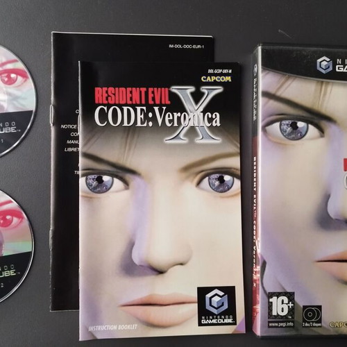 Nintendo GameCube Resident Evil Code Veronica X μεταχειρισμένο, αγγλικό