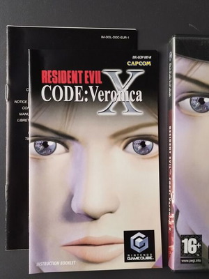Nintendo GameCube Resident Evil Code Veronica X μεταχειρισμένο, αγγλικό
