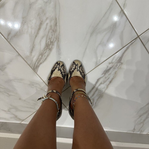 Dodici snake print pumps like new, size 37.5