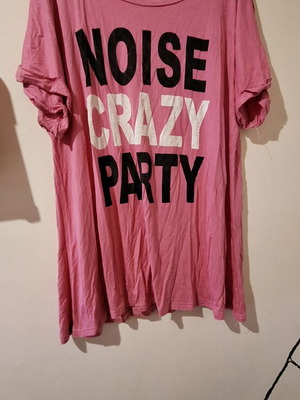 Pink summer blouse new, size L