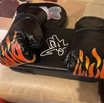 Boxing gloves used