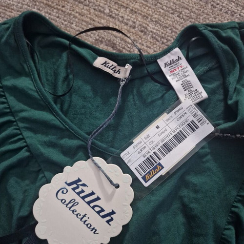 Killah Women's Emerald Green Blouse Medium New