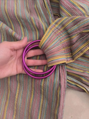 Handmade Asteraki Baby Sling like new