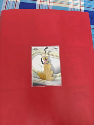 Pluto Topps Chrome Disney like new