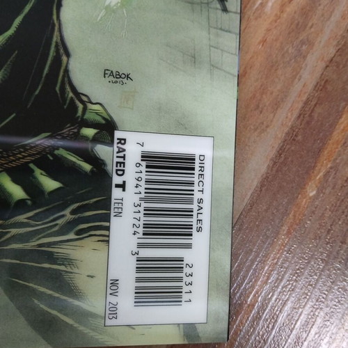 Detective Comics 23.3 New 52 Scarecrow 3D Cover like new
