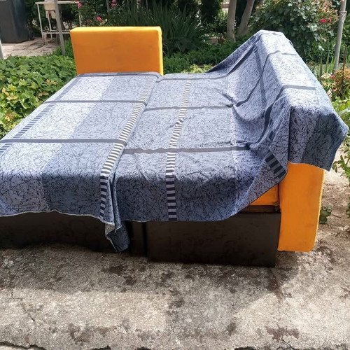 Corner sofa used, bed size 230x145 cm