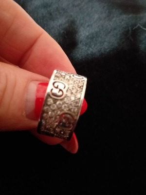 Silver Dolce Gabbana wedding ring used