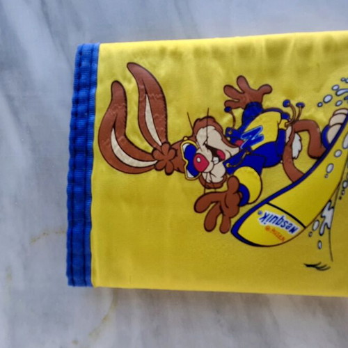 Vintage Nesquik wallet used from the 1990s