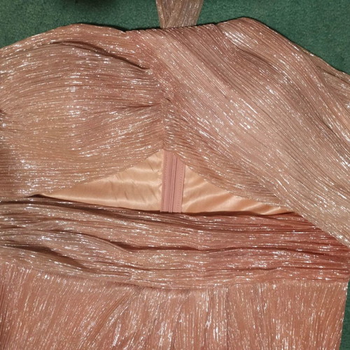 Karavan dress like new, red pink, size L 40 12