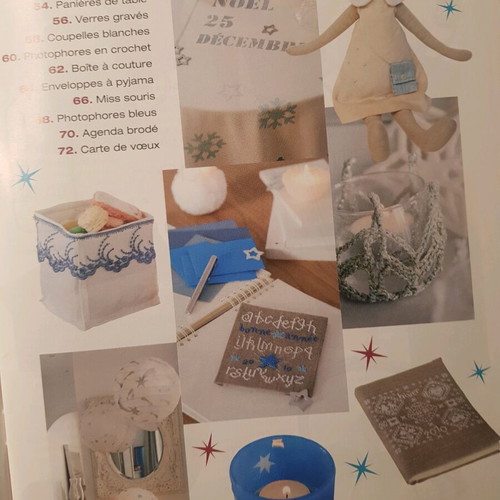 Idees Maison magazine like new, knitting and Christmas crafts in French