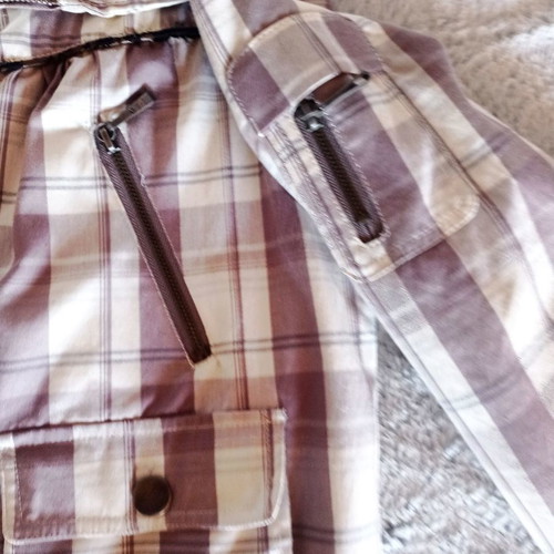 X dye light spring jacket used, size M
