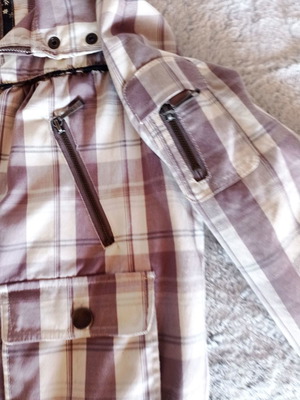 X dye light spring jacket used, size M