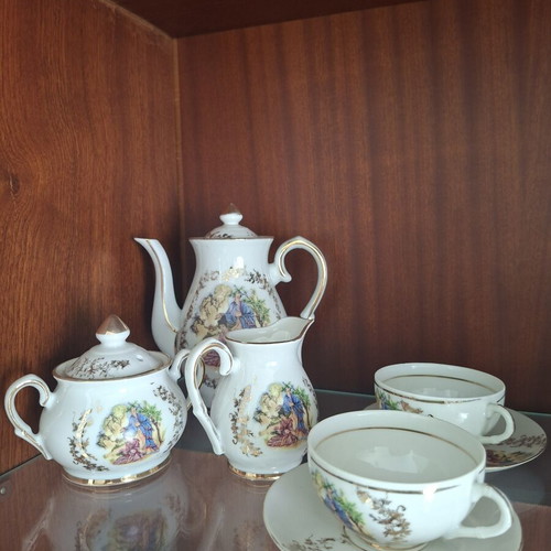 Vintage porcelain tea set
