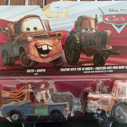 Σετ αυτοκινητάκια Cars Martin και τρακτέρ, 2 τεμ.