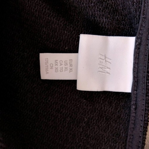 H&M Black Cardigan XL like new