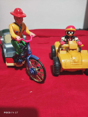 Vintage bone toys from 1960s used