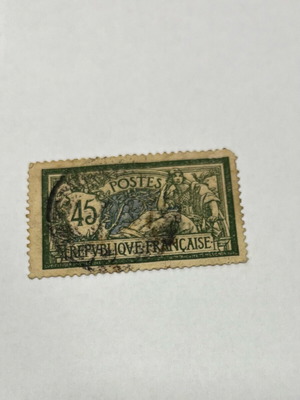 Allegory of Freedom and Peace 1906 Stamp like new