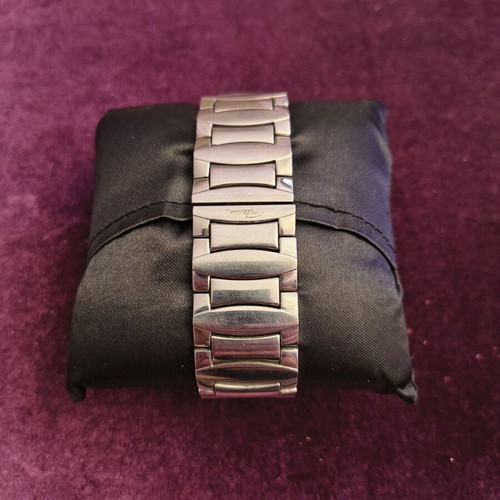 Roberto Cavalli Tomahawk men's watch like new, beige and silver