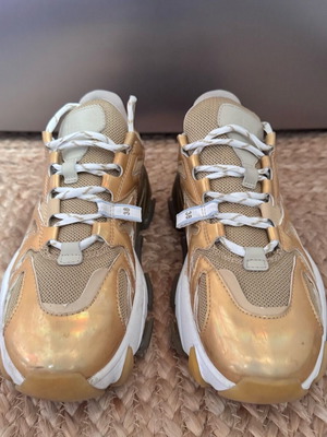 ASH Extreme women's sneakers gold size 38 like new