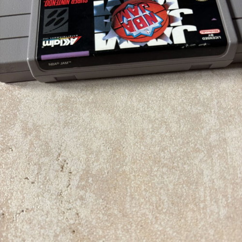 NBA Jam Super Nintendo SNES game, American