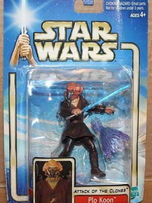 Hasbro Star Wars Attack Of The Clones Plo Koon (Arena Battle) New