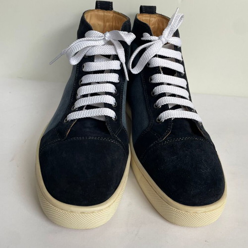 Christian Louboutin men sneakers like new, size 41, gray and black