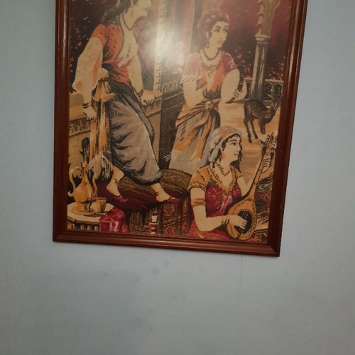 Antique painting used