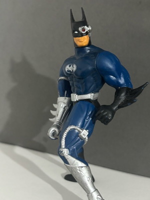 Фигура Cyborg Batman употребявана, Legends of Batman 1994 Kenner