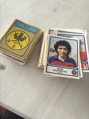 Panini Greek Football Stickers 1984 New, 189 Pieces