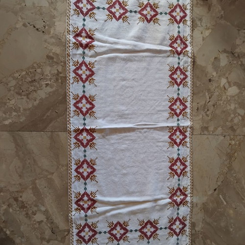 Handmade table runner 1.08m×44cm new