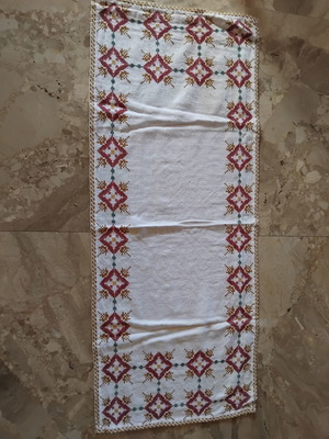 Handmade table runner 1.08m×44cm new