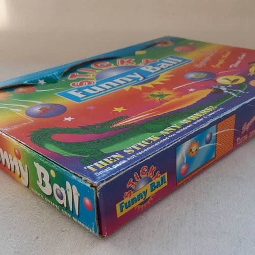 Sticky Funny Balls new, pack of 24 with display