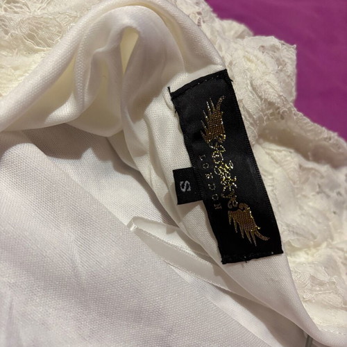 White dress with lace Angel Eye like new