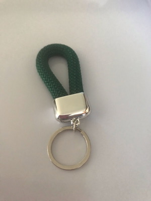 Keychain new, handmade from climbing cord