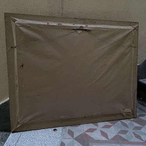 Πίνακας σε κορνίζα μεταχειρισμένος, μέγεθος Π85 Υ68