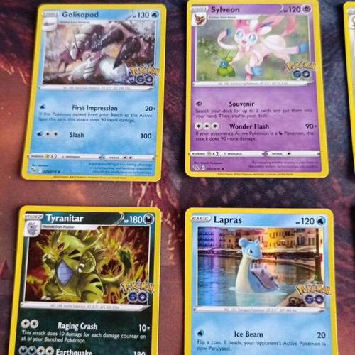 Pokemon cards Pokémon Go lot of 6 cards new in excellent condition