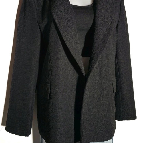 Quality black lightweight jacket 80% viscose like new, size S/M
