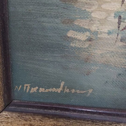 Painting framed in like new condition