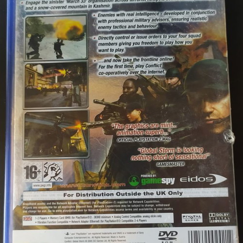 Conflict Global Storm game used for Sony PlayStation 2