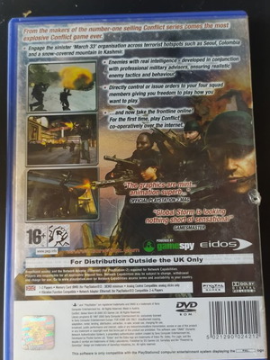 Conflict Global Storm game used for Sony PlayStation 2