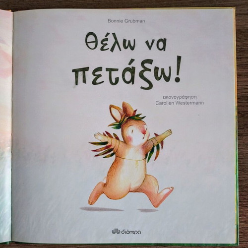 The Rabbit Who Wants to Fly! children's book by Bonnie Grubman