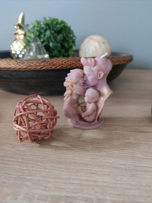Soy scented candle height 8 cm new