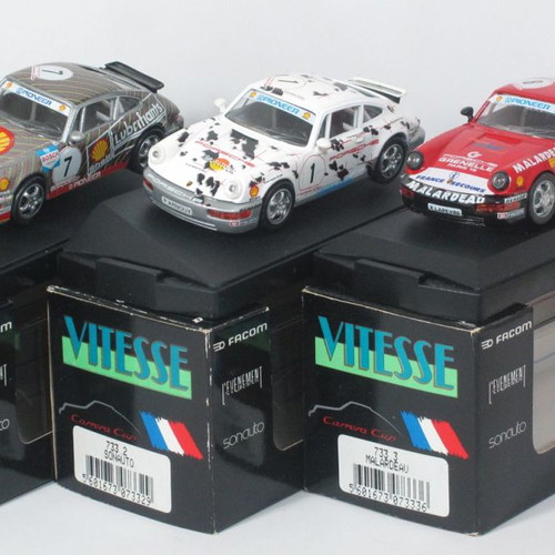 Porsche 911 Carrera Cup 1991 France σετ 18 μοντέλων καινούργιο, Vitesse