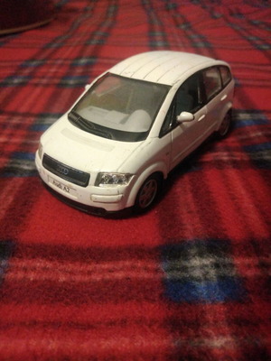 Audi A2 used metallic toy car 1/30 scale