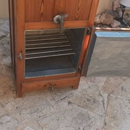 Antique icebox